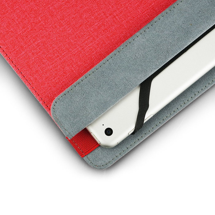 Subblim Clever Stand Funda para Tablet hasta 10,1 pulgadas - Rojo